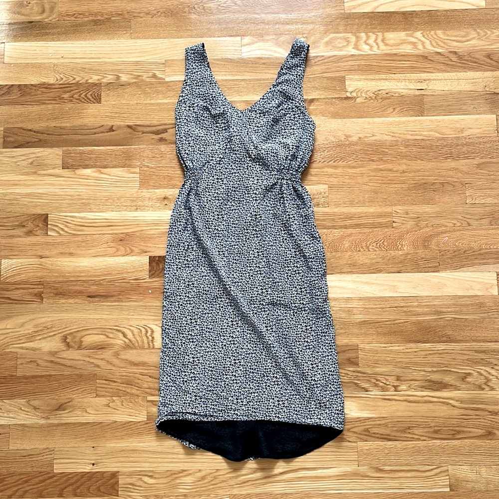Aritzia Babaton | Silk Adjustable Cross Back Midi Dress | XS - Picture 3 of 13